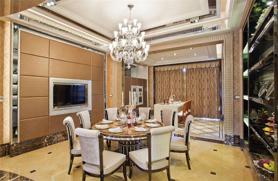 首創(chuàng)國(guó)際135平歐式風(fēng)格設(shè)計(jì)方案