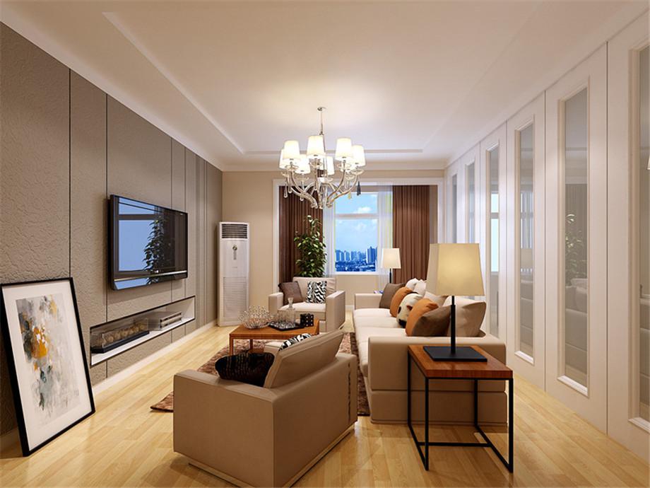 綠地城110平簡約風(fēng)格設(shè)計(jì)方案