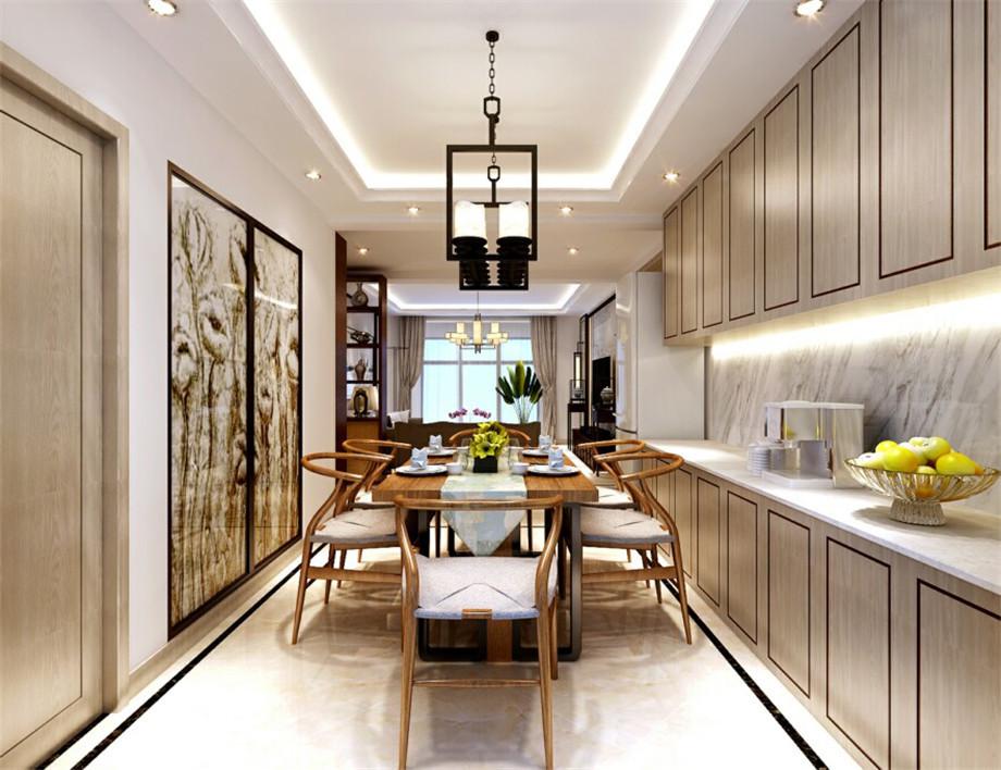 世家星城110平新中式風(fēng)格設(shè)計(jì)方案