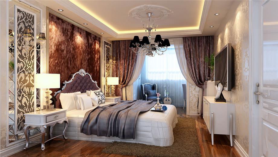 東方世紀(jì)城125平歐式風(fēng)格設(shè)計(jì)方案