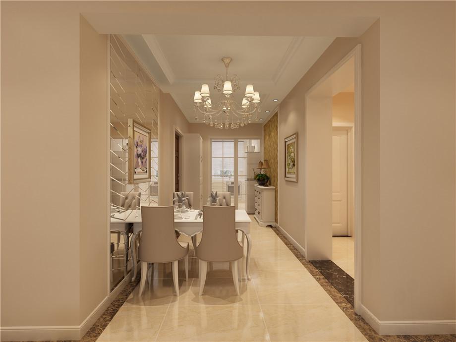 紫薇東進(jìn)100平歐式風(fēng)格設(shè)計(jì)方案