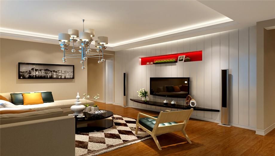 萊茵小城90平現(xiàn)代簡約風格設計方案