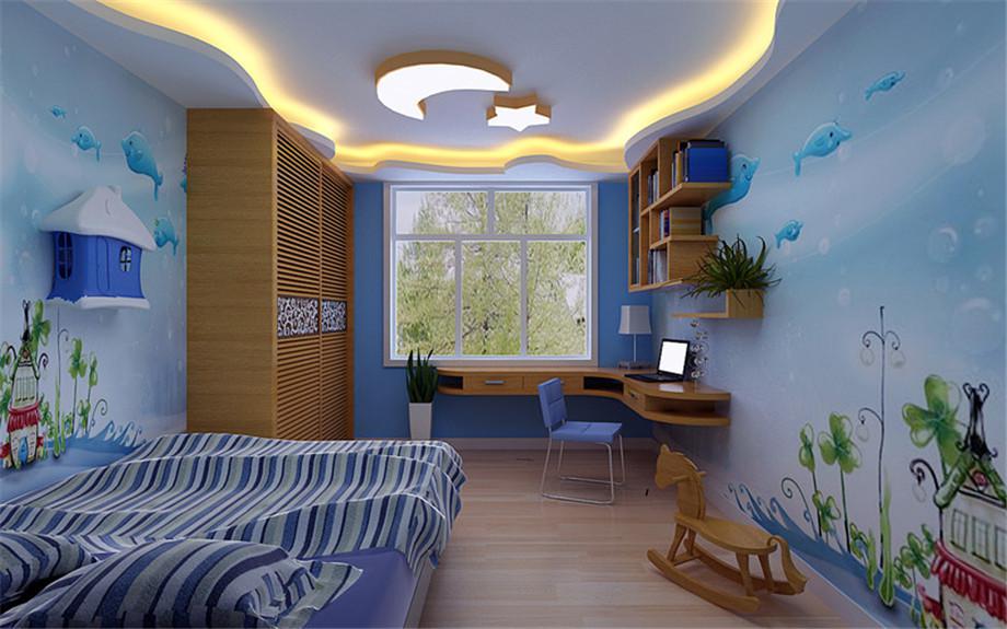 萬象春天小區(qū)140平新中式風格設計方案