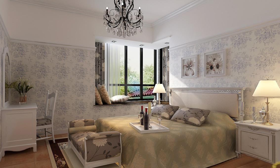 綠地曲江名城127平米美式設(shè)計(jì)方案