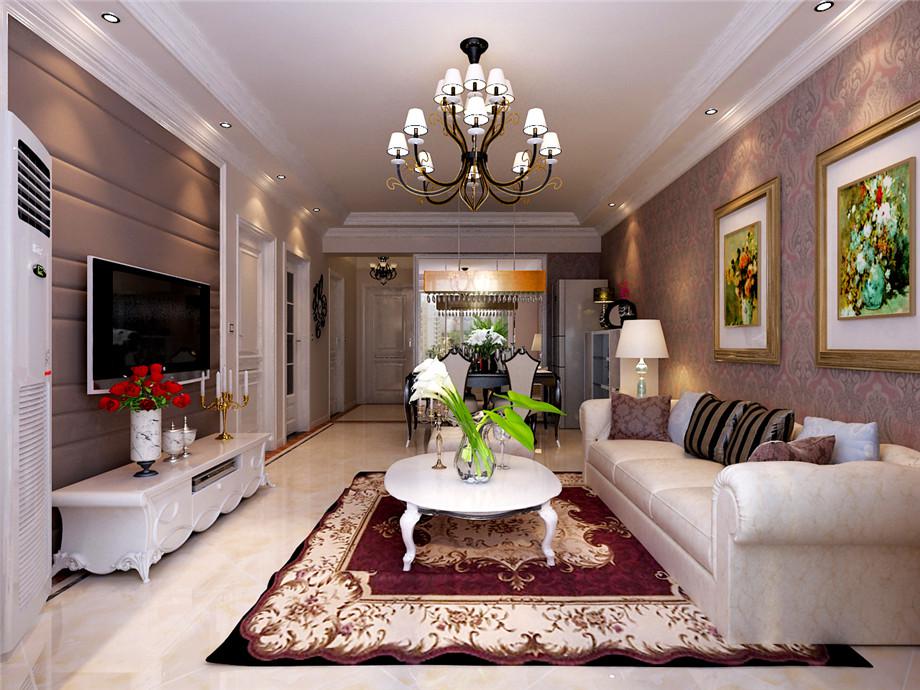 天浩上元郡106平歐式風(fēng)格設(shè)計(jì)方案