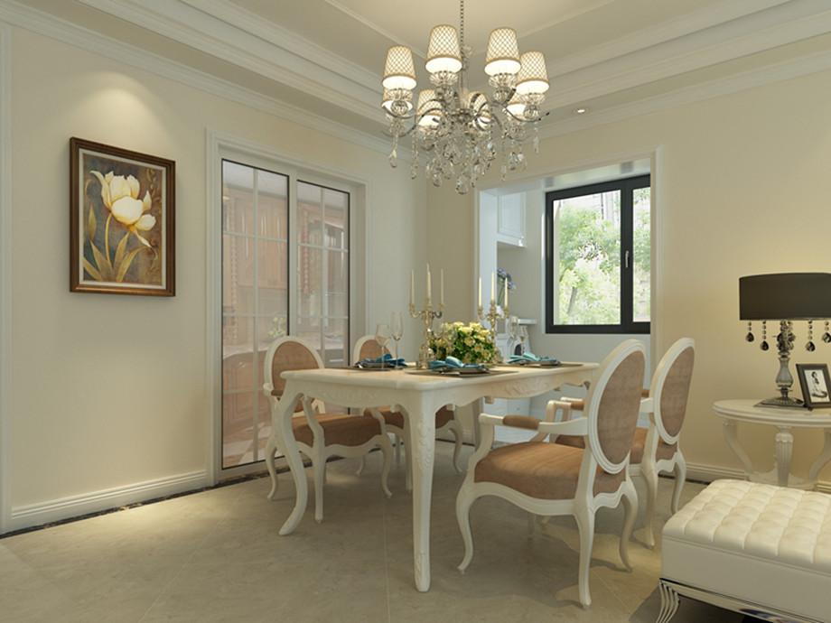 國金華府130平米簡歐設計風格