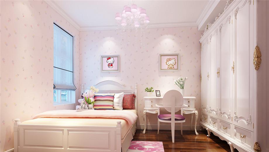 中華世紀(jì)城120平歐式風(fēng)格設(shè)計(jì)方案