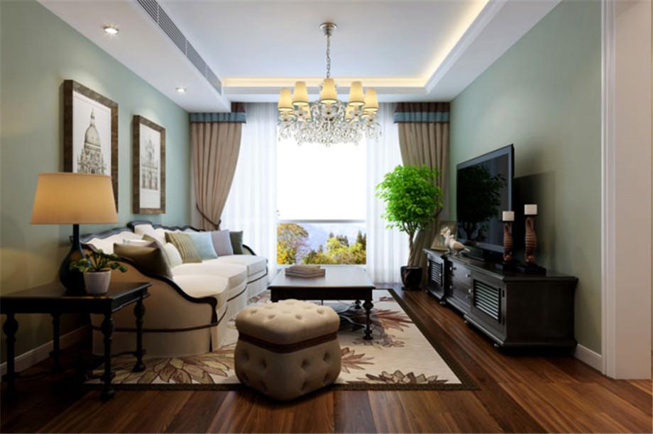 金輝·悅府80平美式風(fēng)格設(shè)計方案