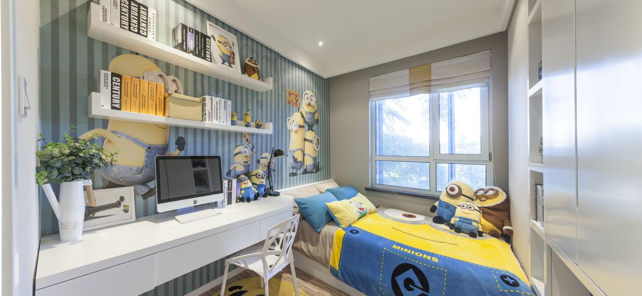 國熙臺88㎡北歐風(fēng)格設(shè)計案例