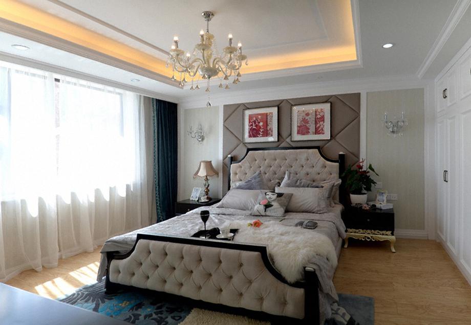 中國鐵建國際城128平簡歐設(shè)計(jì)風(fēng)格