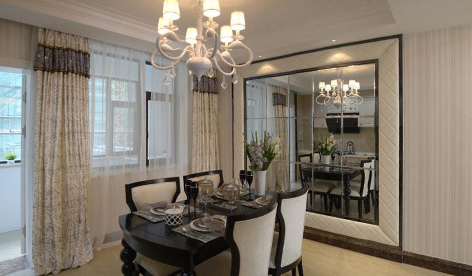 中國鐵建國際城128平簡歐設(shè)計(jì)風(fēng)格