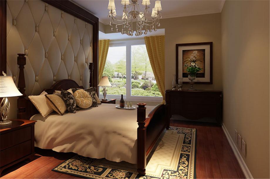 西岸國際花園130平美式風(fēng)格設(shè)計方案