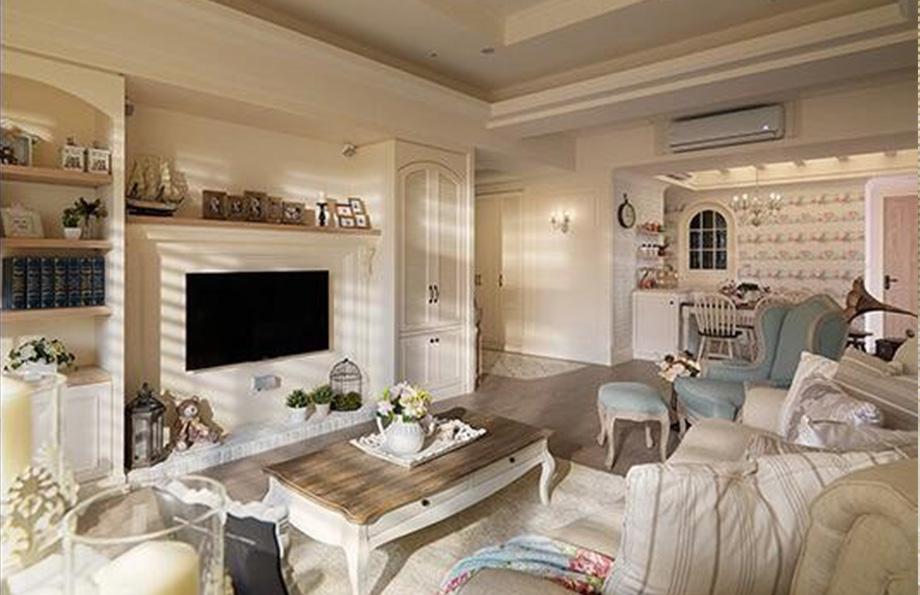 九錦臺89㎡美式風(fēng)格設(shè)計案例