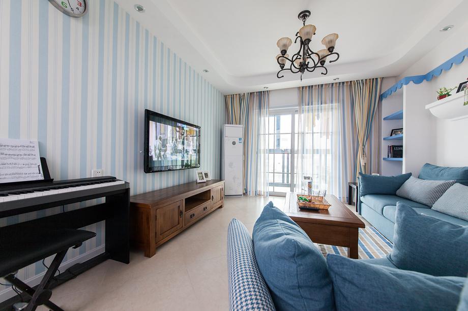 高科綠水東城/92平/地中海風格