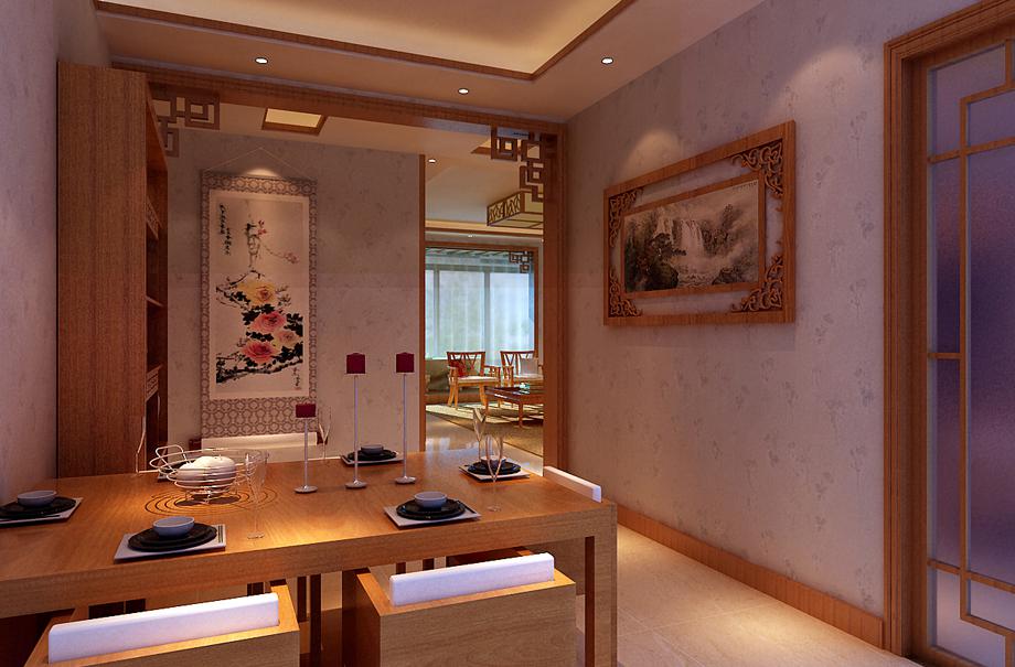 奧林匹克花園130平米新中式風(fēng)格