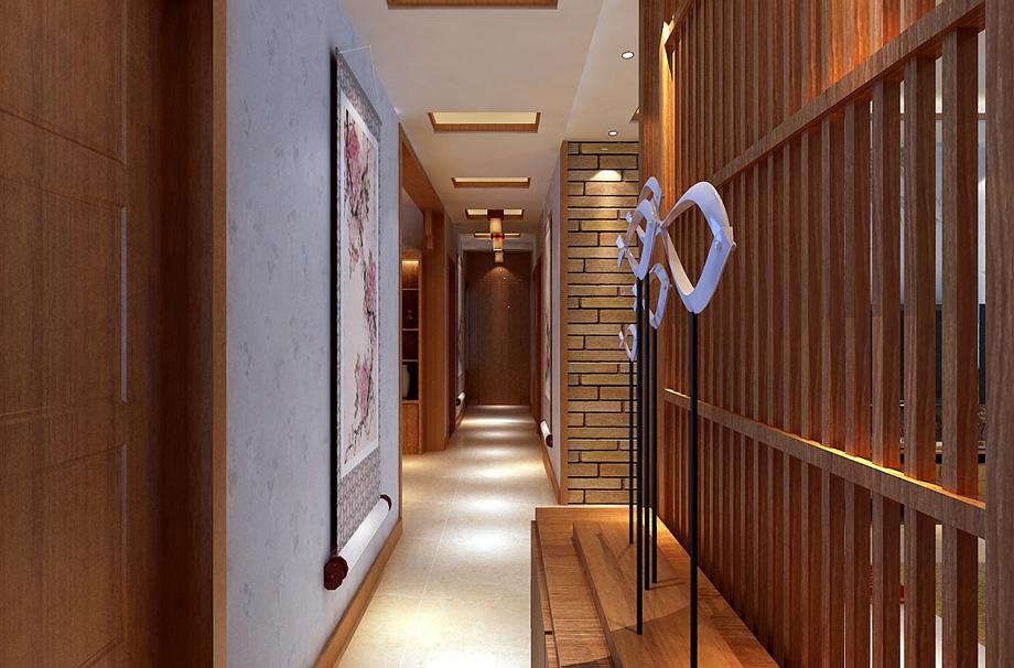 奧林匹克花園130平米新中式風(fēng)格