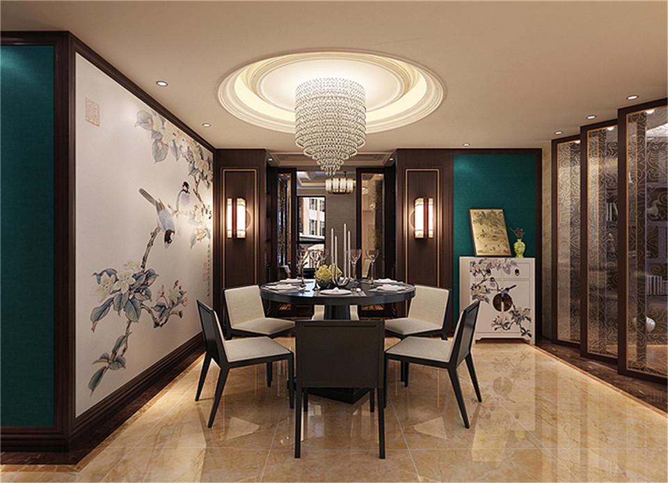 湖城大境  160平米新中式風(fēng)格