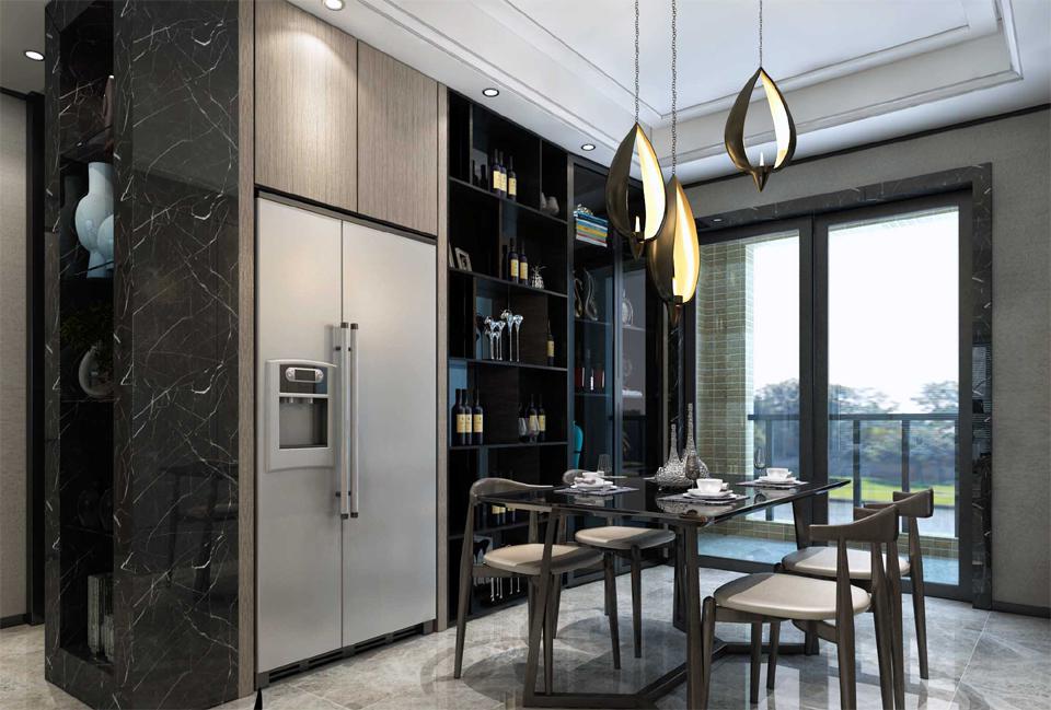 金地褐石公館115簡(jiǎn)約