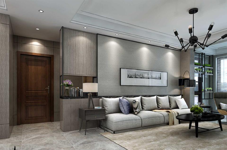 金地褐石公館115簡(jiǎn)約