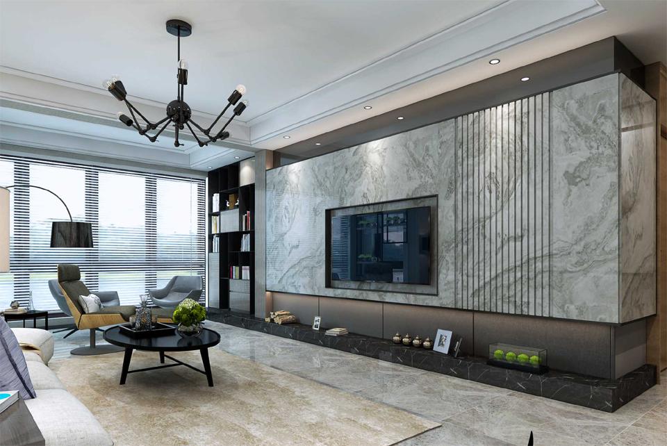 金地褐石公館115簡(jiǎn)約