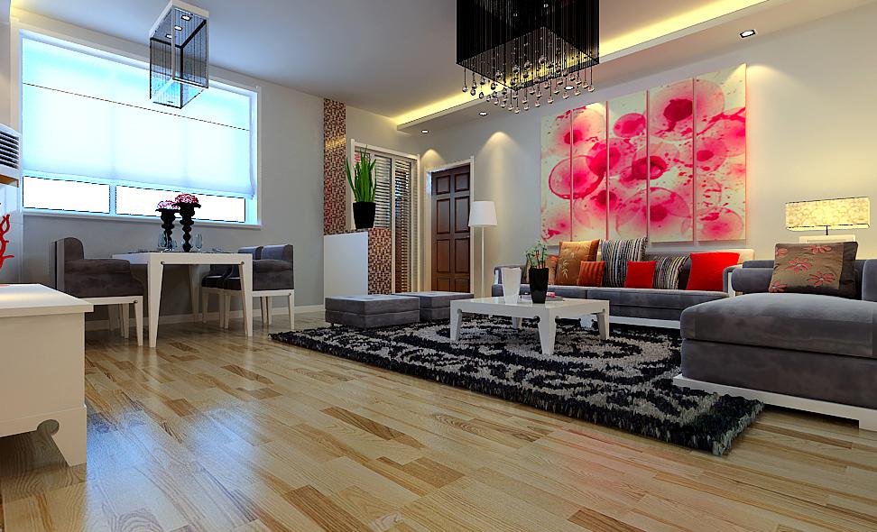 綠地。曲江名城116平米現(xiàn)代簡約