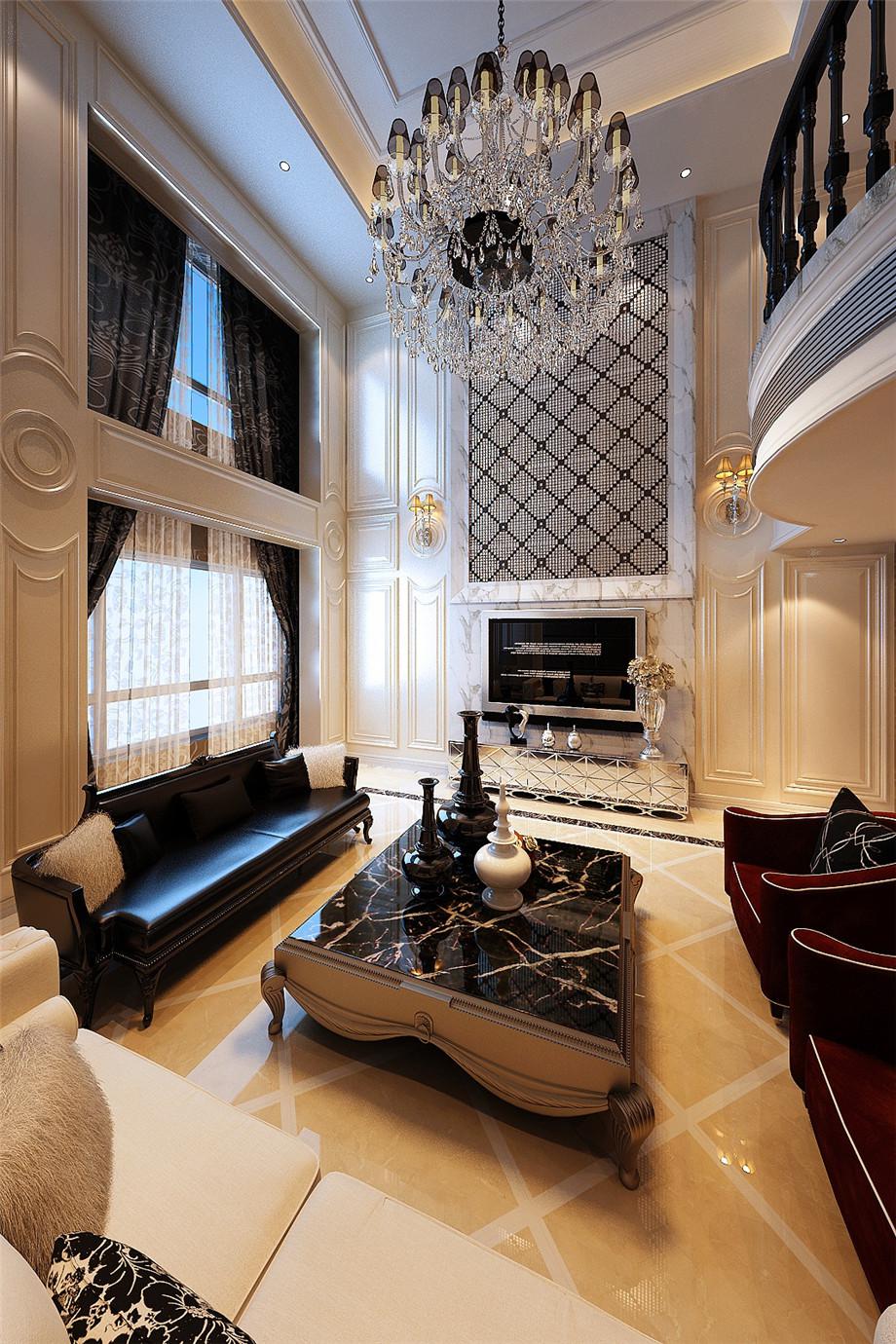 蘭亭坊 290平米歐式后現(xiàn)代風格