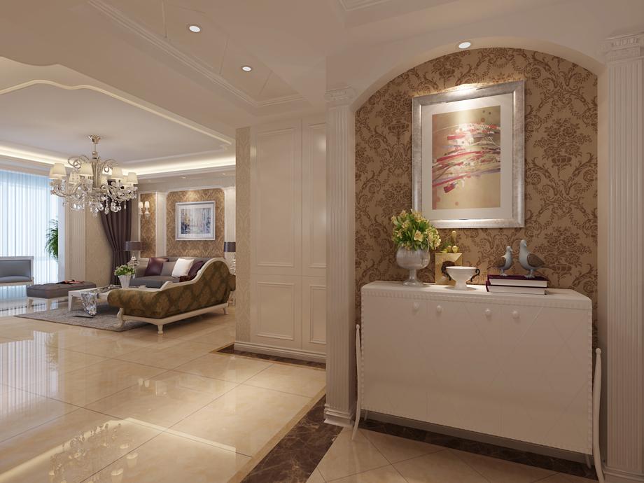 天朗藍湖樹160平米簡歐設計風格