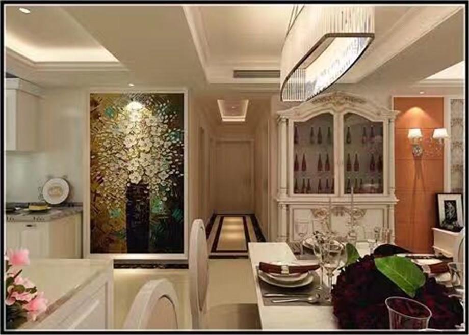 綠地城120平歐式風(fēng)格設(shè)計(jì)案例