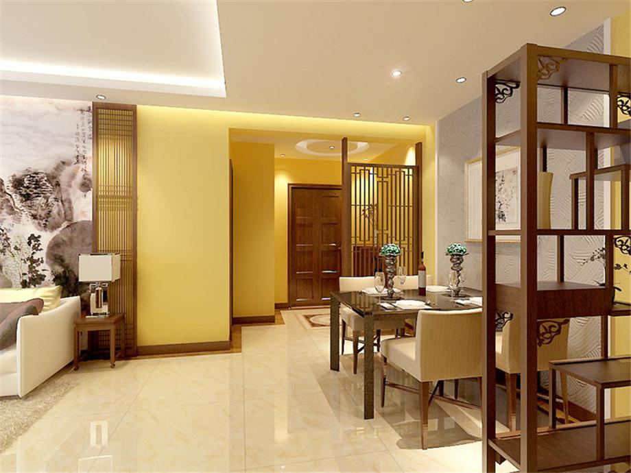 金輝·悅府110平新中式風(fēng)格設(shè)計方案