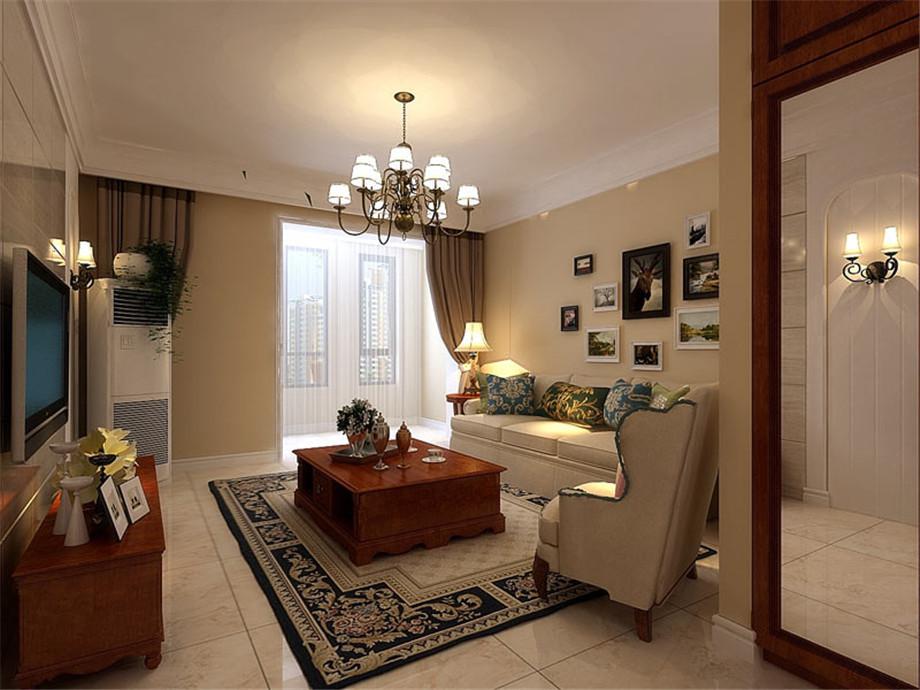 金地芙蓉世家125平美式風(fēng)格設(shè)計方案