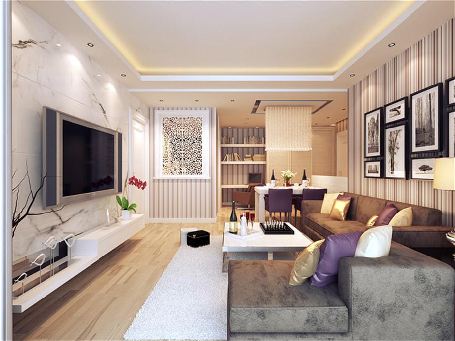 銘城國(guó)際社區(qū)105平簡(jiǎn)約風(fēng)格設(shè)計(jì)方案