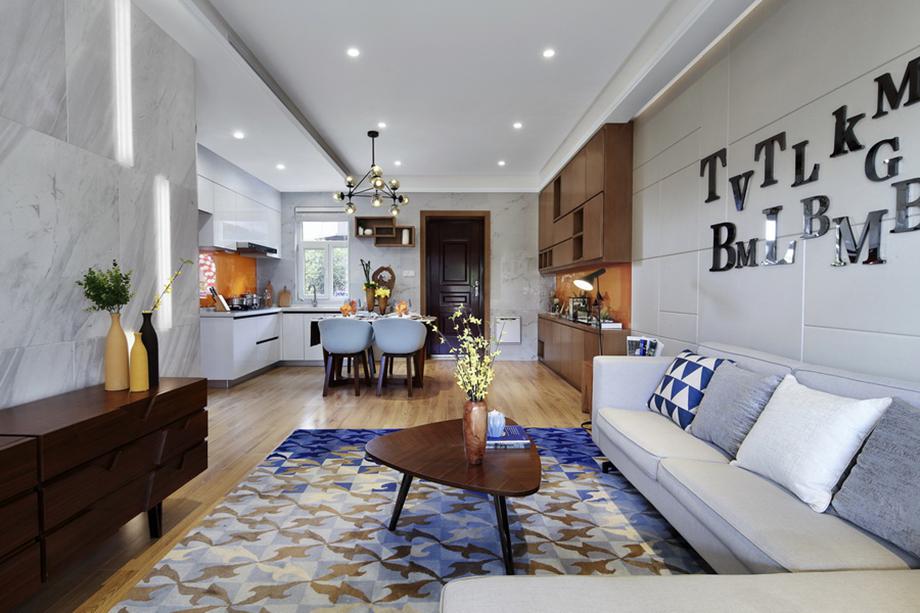 國熙臺130平方米現(xiàn)代簡約風(fēng)格設(shè)計案例