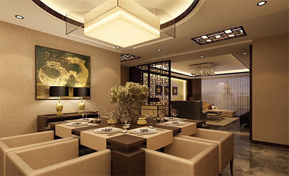 中海觀園145平米新中式設計方案