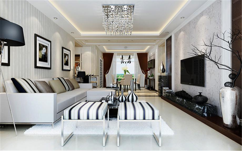 香格里拉尚城158平現(xiàn)代簡約風(fēng)格設(shè)計(jì)方案