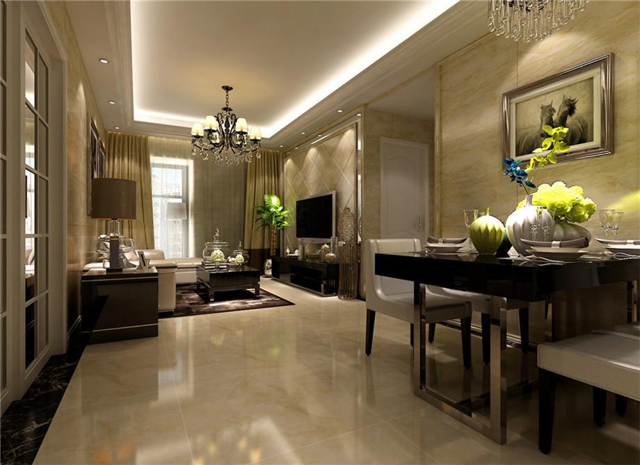 金輝悅府117平米現(xiàn)代設計方案