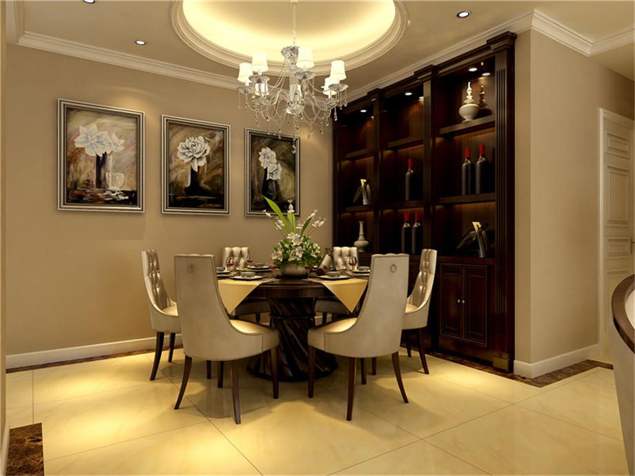 光華小區(qū)120平美式風格設(shè)計方案