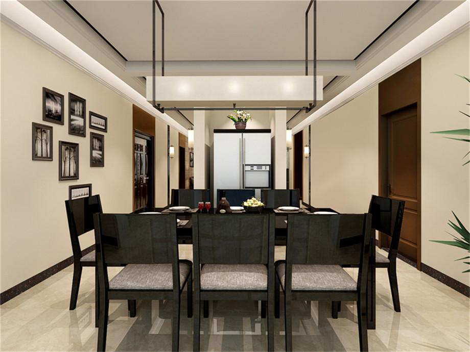 曲江公館140平簡約風格設(shè)計方案