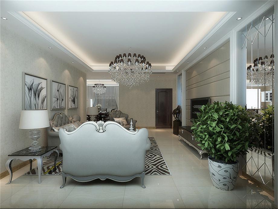 陽(yáng)光麗城145平美式風(fēng)格設(shè)計(jì)方案