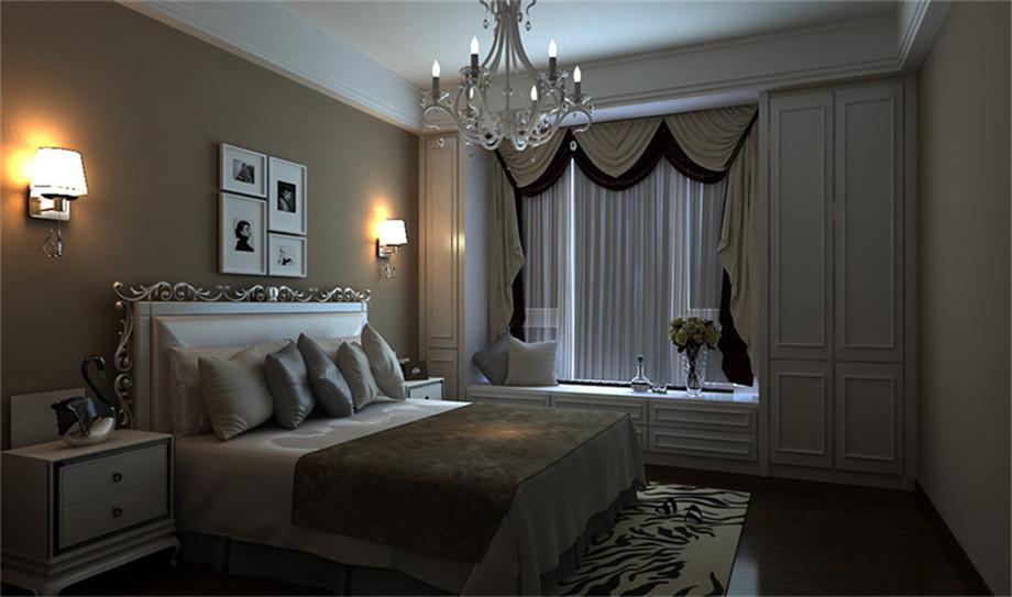 陽(yáng)光麗城145平美式風(fēng)格設(shè)計(jì)方案