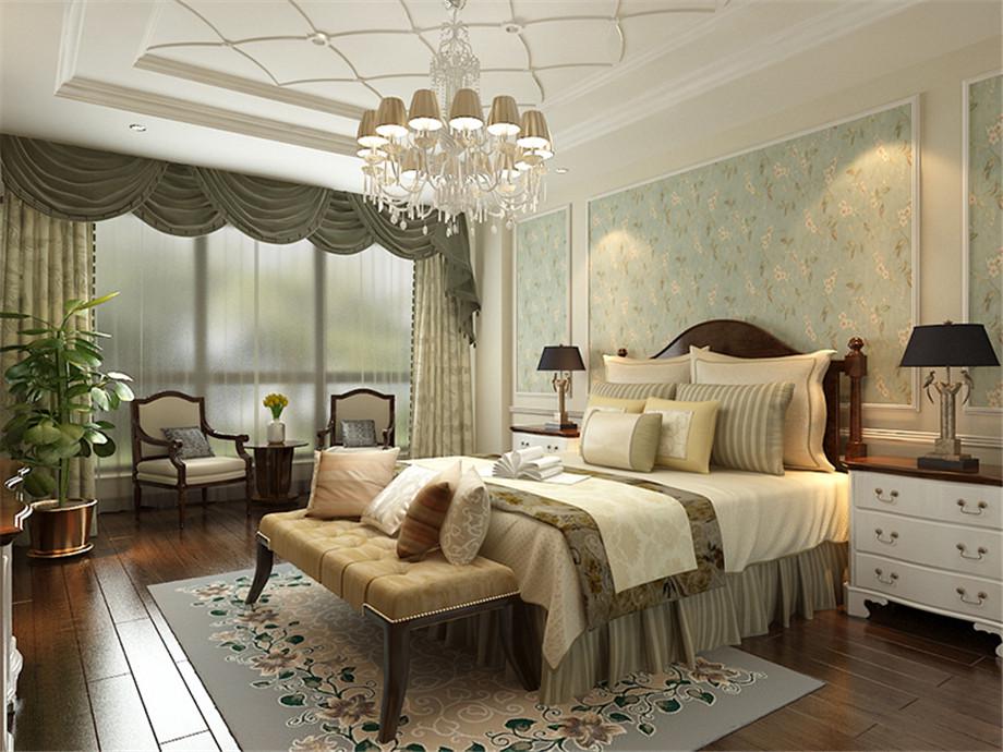 楓葉新都市140平歐式風(fēng)格設(shè)計(jì)方案