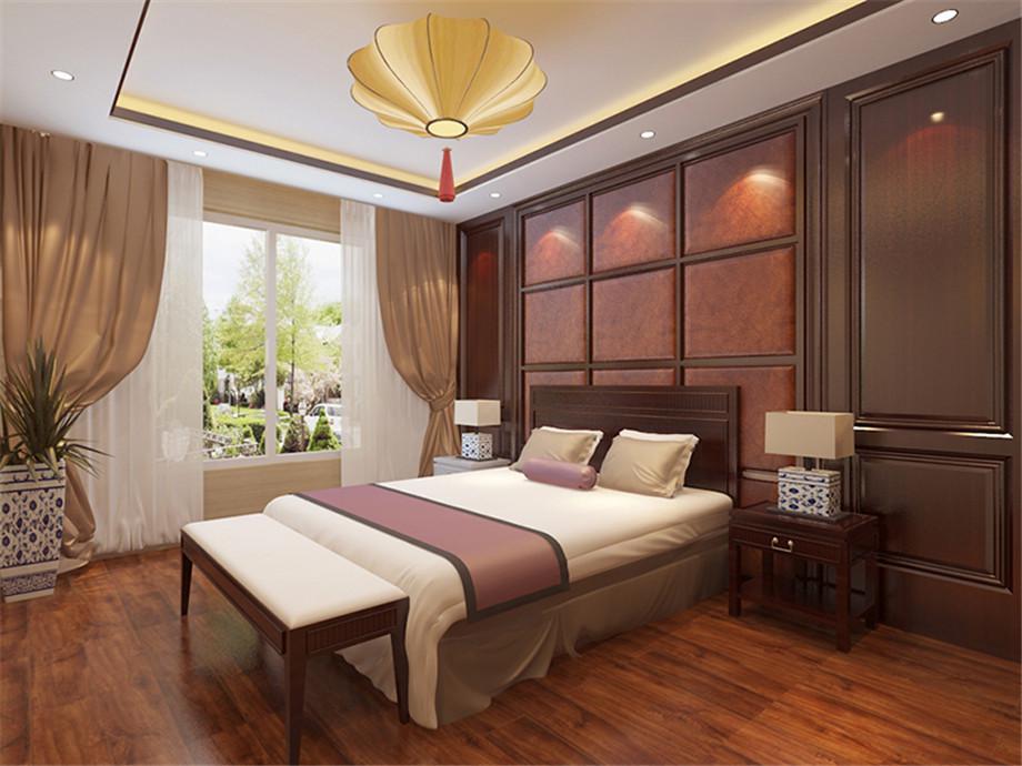 楓葉新都市140平新中式風(fēng)格設(shè)計(jì)方案