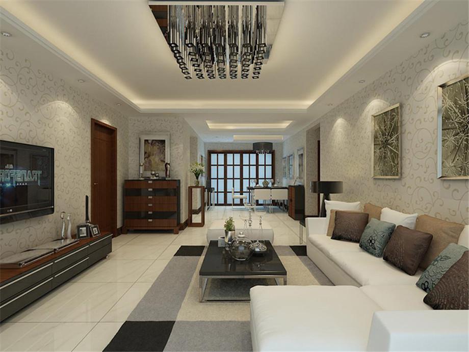 白樺林間165平簡約風(fēng)格設(shè)計方案