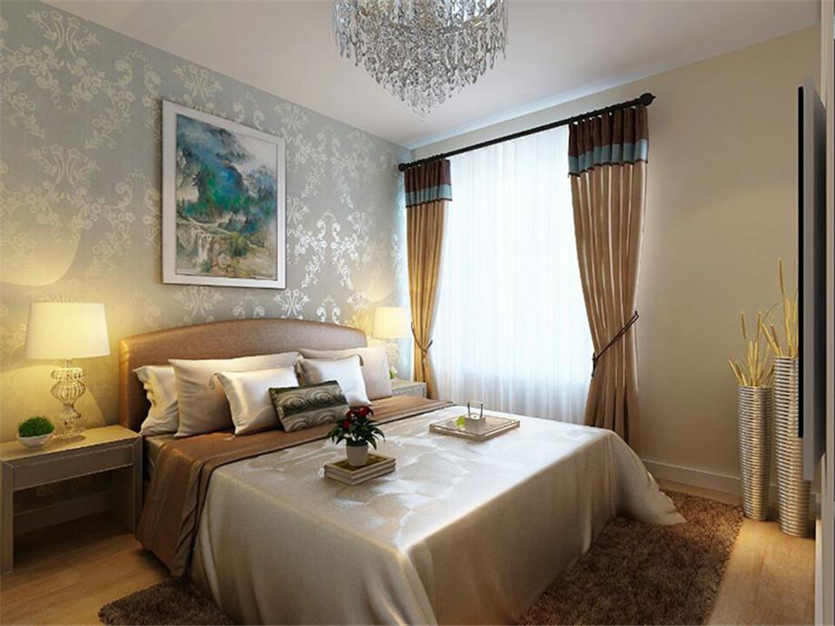 曲江金水灣90平歐式風(fēng)格設(shè)計(jì)方案