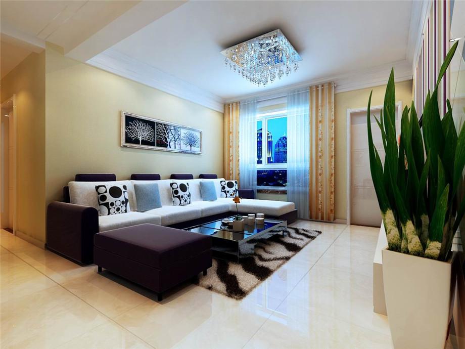 銘城國(guó)際社區(qū)105平米現(xiàn)代簡(jiǎn)約設(shè)計(jì)方案