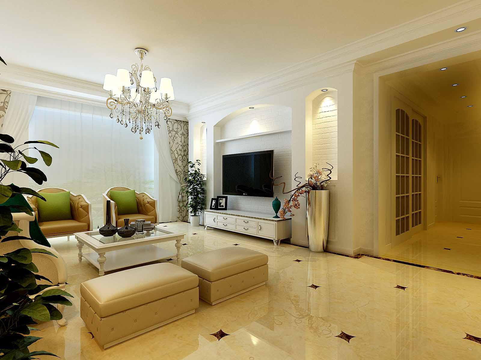 興盛園137平米簡美風(fēng)格設(shè)計方案