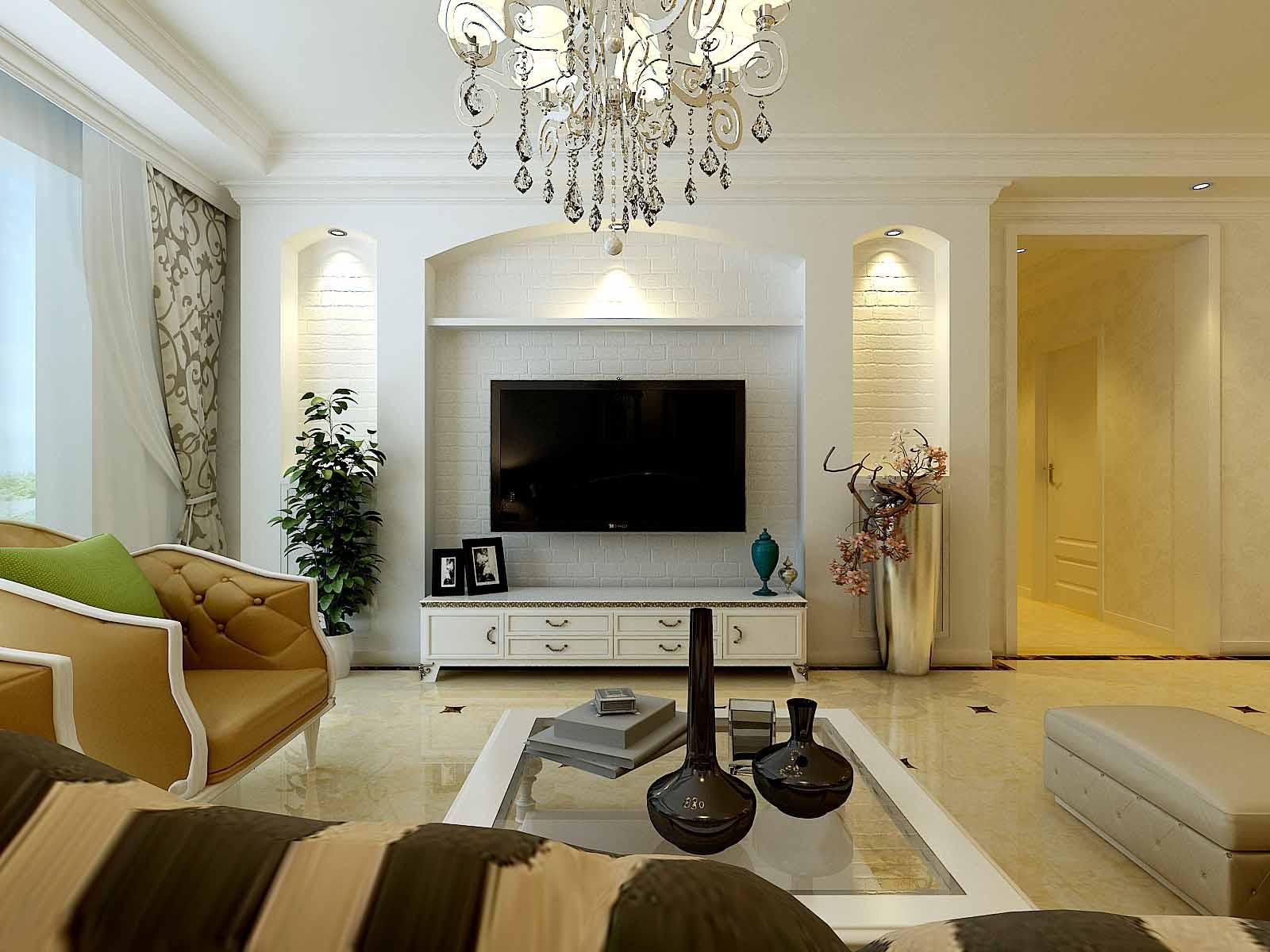 興盛園137平米簡美風(fēng)格設(shè)計方案