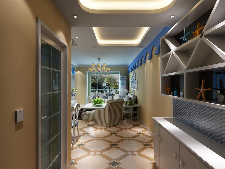 鉑悅95平地中海風(fēng)格設(shè)計(jì)方案