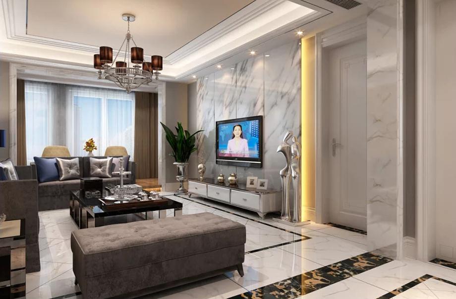 保利拉菲公館/140平米/現(xiàn)代簡(jiǎn)約