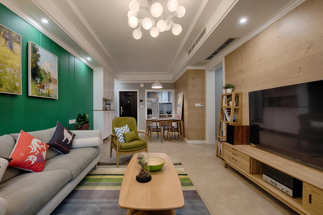 金泰·新理城97平米現(xiàn)風(fēng)格代簡(jiǎn)約