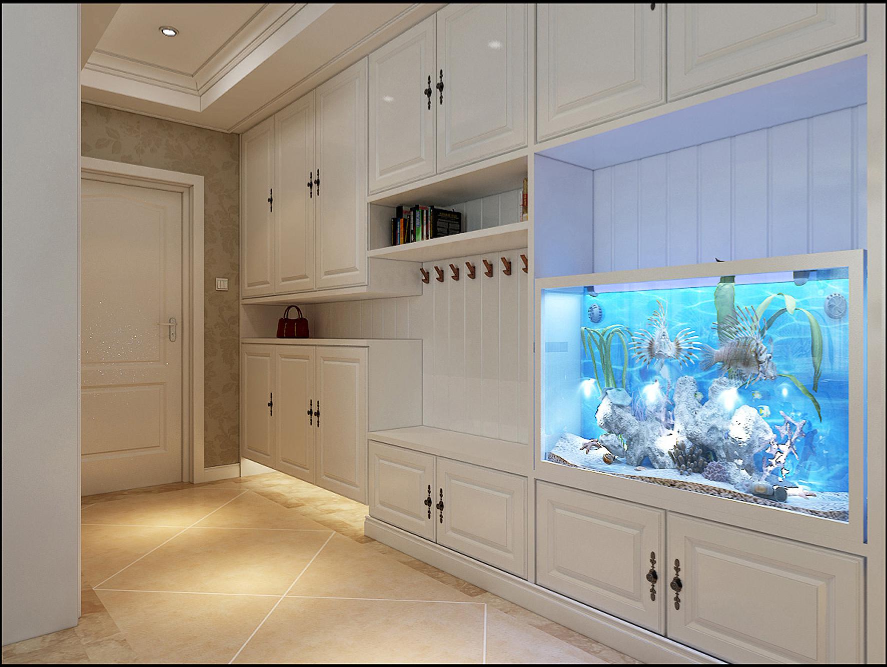 中海開元壹號小區(qū)138平米美式鄉(xiāng)村風格設(shè)計方案